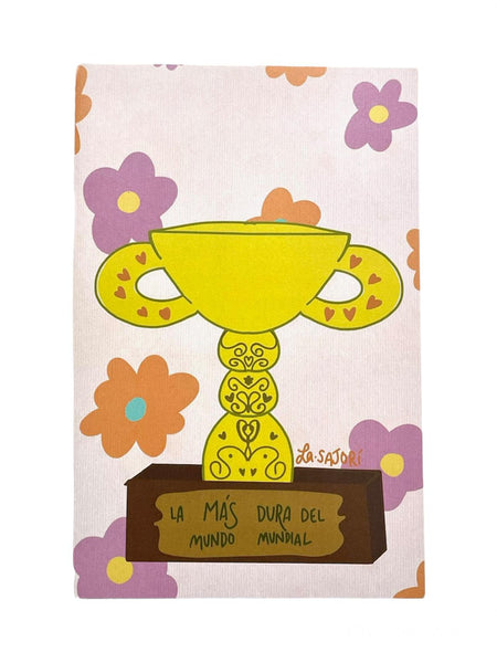 SAJORÍ - Más Dura Greeting Card