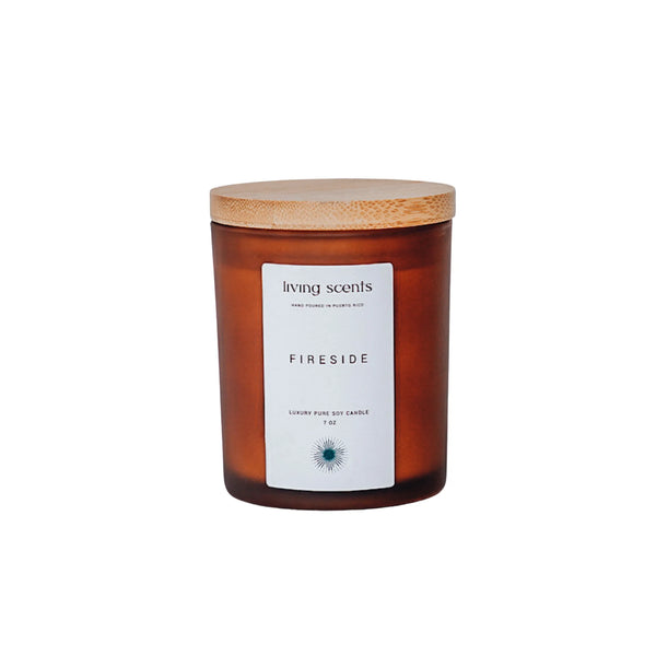 LIVING SCENTS - Fireside Soy Candle