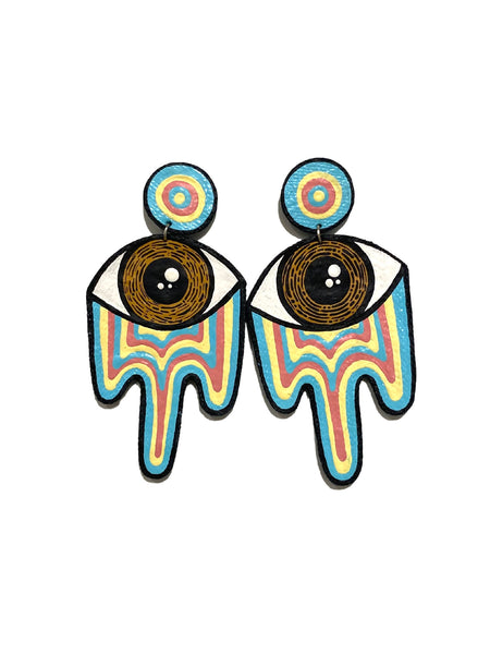 AMARTE DURAN- Dripping Eye Earrings