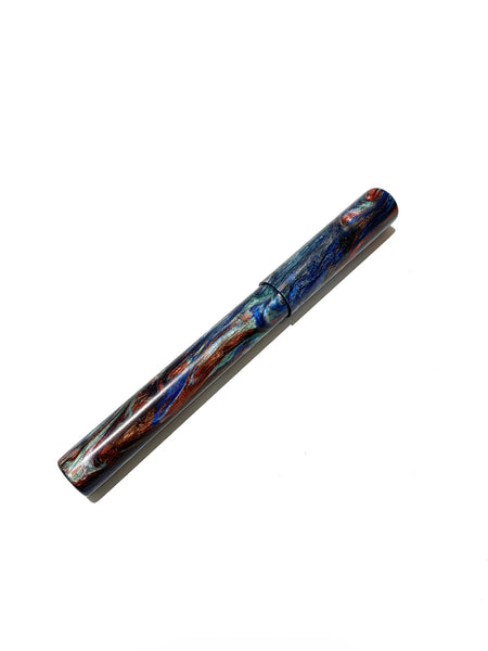TRENCHE - Blue Resin  #322 Fountain Pen