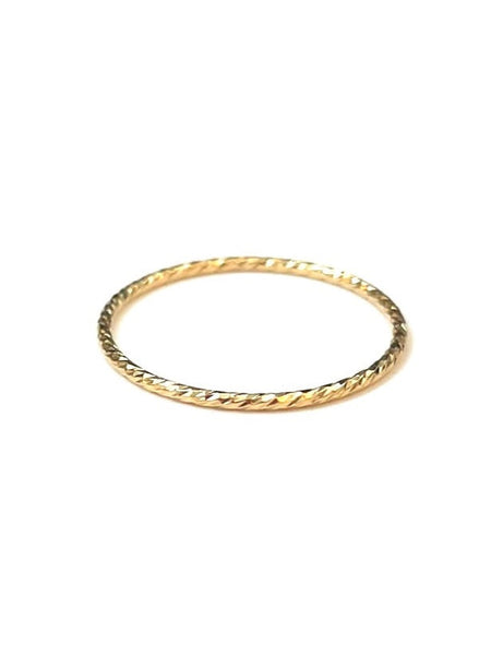LUCA- Midi Gold Dust Ring
