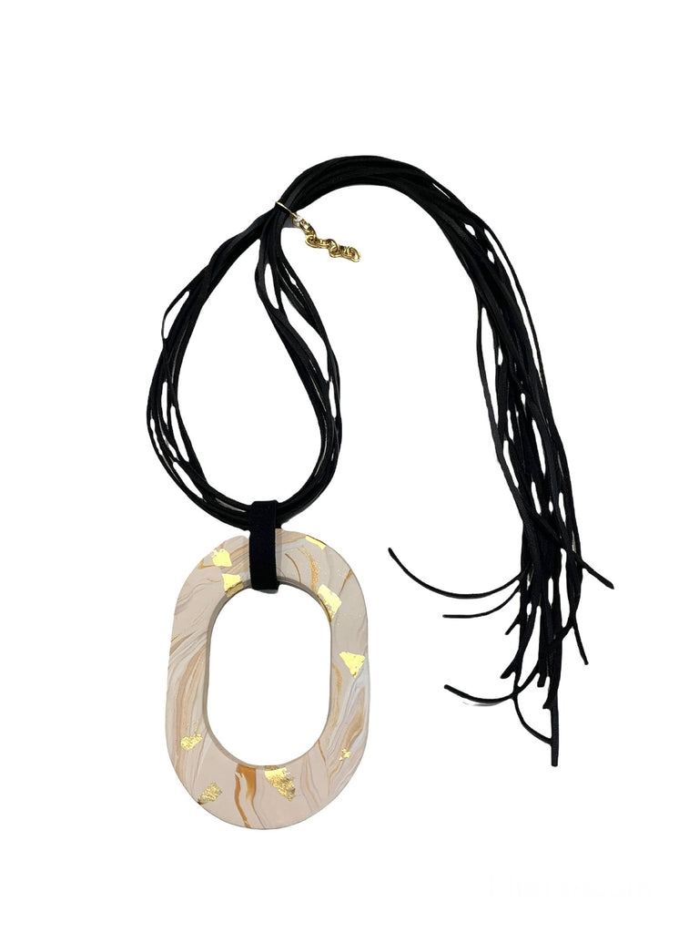 COCOLEÉ -  Chunk Oval Necklace