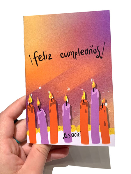 SAJORÍ- Feliz Cumpleaños Greeting Card