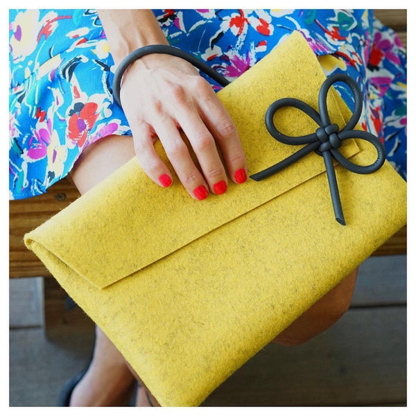 KNOT PREDICTABLE- Flora Clutch (more colors available )