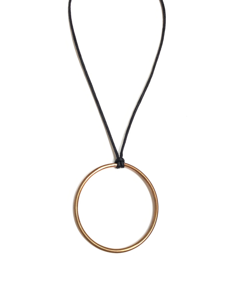 KIMPANDE - Brass Ring Necklace