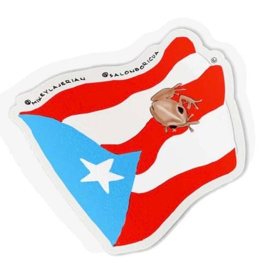 SALÓN BORICUA - Bandera Bajo el Coquí