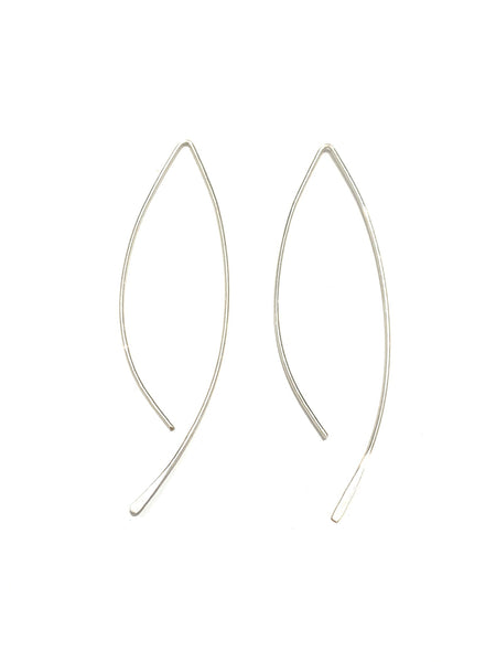 MONIQUE MICHELE- Silver V Wire Earrings