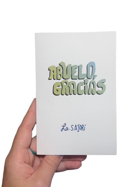 SAJORÍ - Abuelo, Gracias Greeting Card
