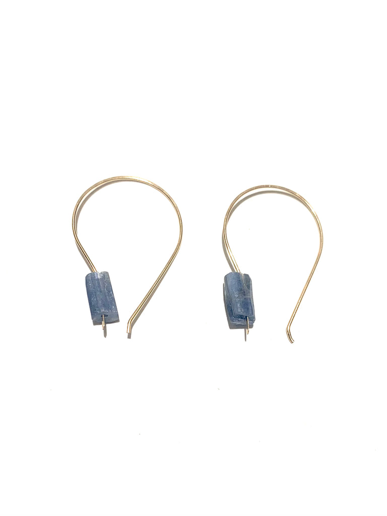 MONIQUE MICHELE- Kyanite Hook Earrings
