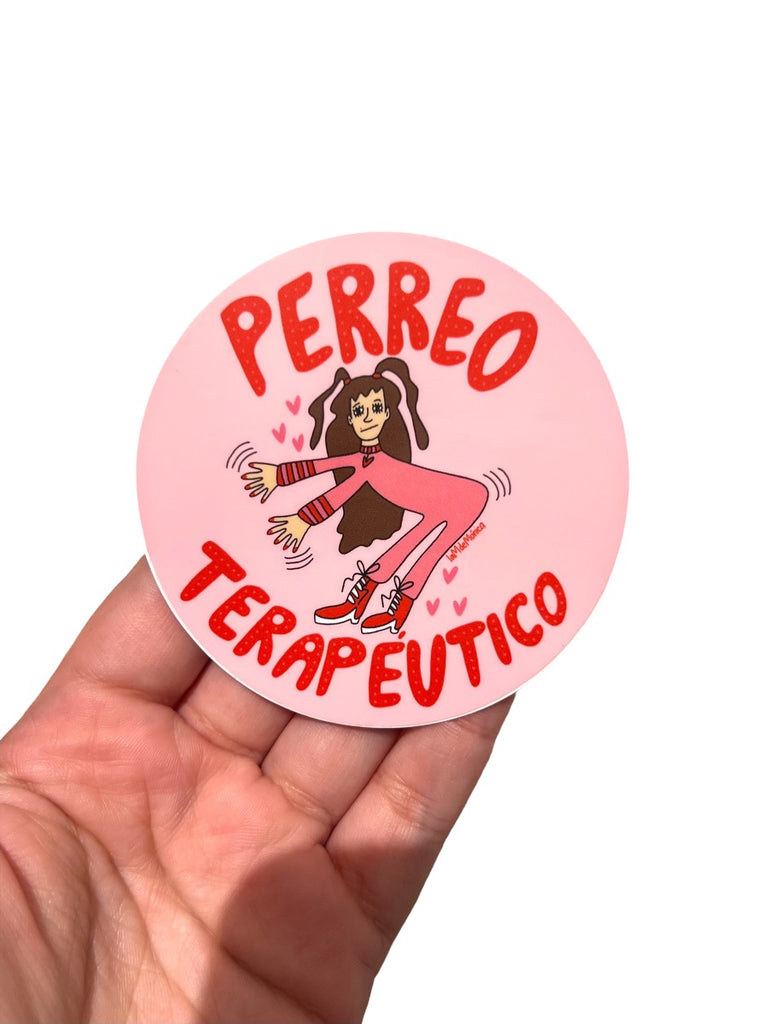 LA M DE MONICA - Perreo Terapeutico - Sticker