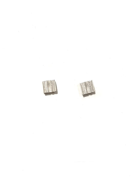 LYDIA TUCCI- Cube Carved Studs