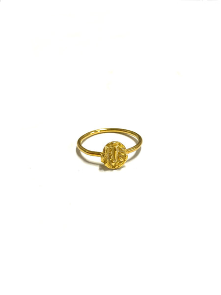 MONIQUE MICHELE- 24k Vermeil Pattern Rings