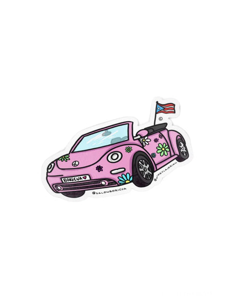 SALÓN BORICUA - Volky Pink Convertible