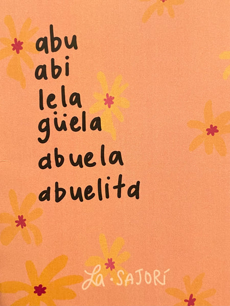 SAJORÍ - Abuelita Greeting Card