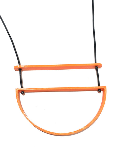 MENEO- Line Semi Circle Necklace