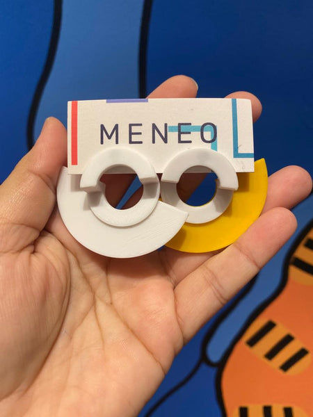 MENEO-  Luna Studs (more colors available)