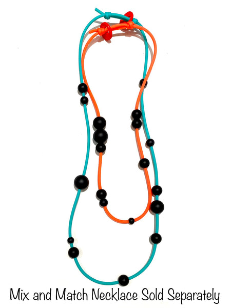 KNOT PREDICTABLE- Geo Spheres Neon Large Necklace (SOLD INDIVIDUALLY)