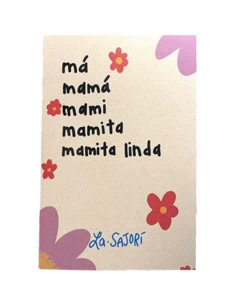 SAJORÍ - Mamita Greeting Card