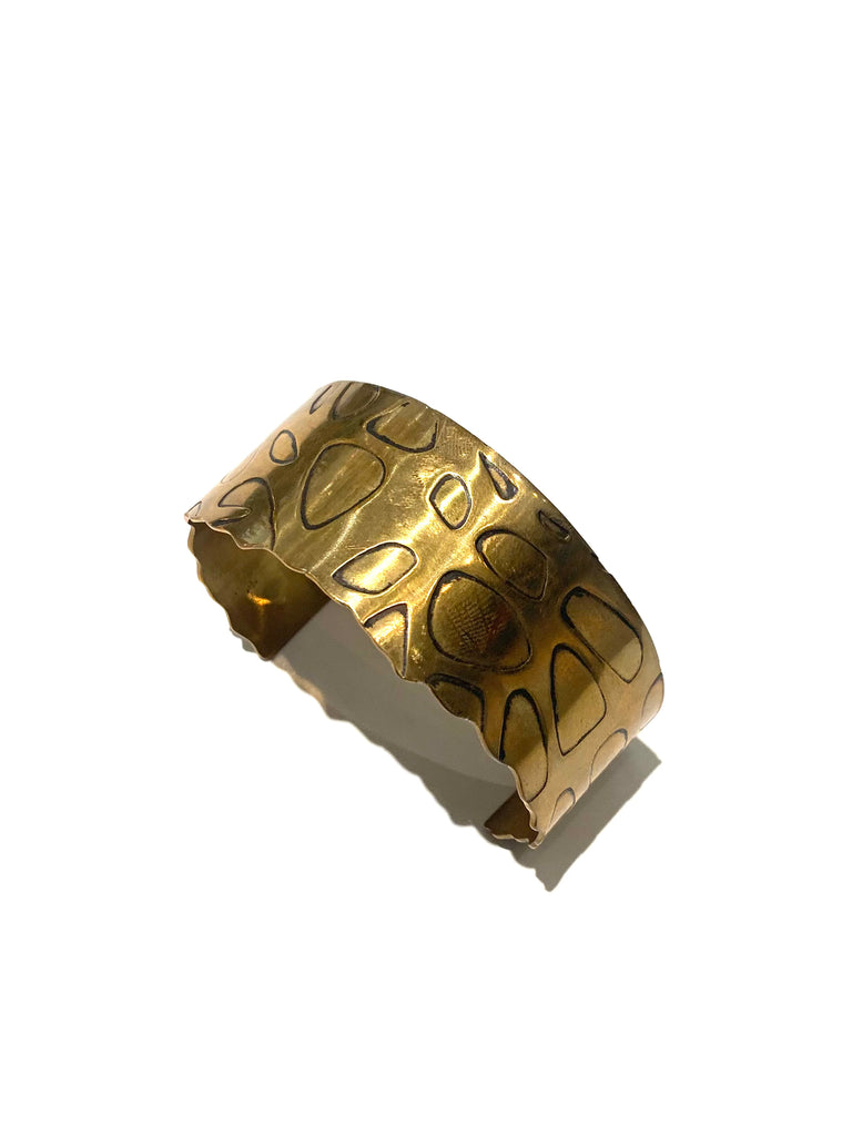 MONIQUE MICHELE- Etched Cuff - Spots