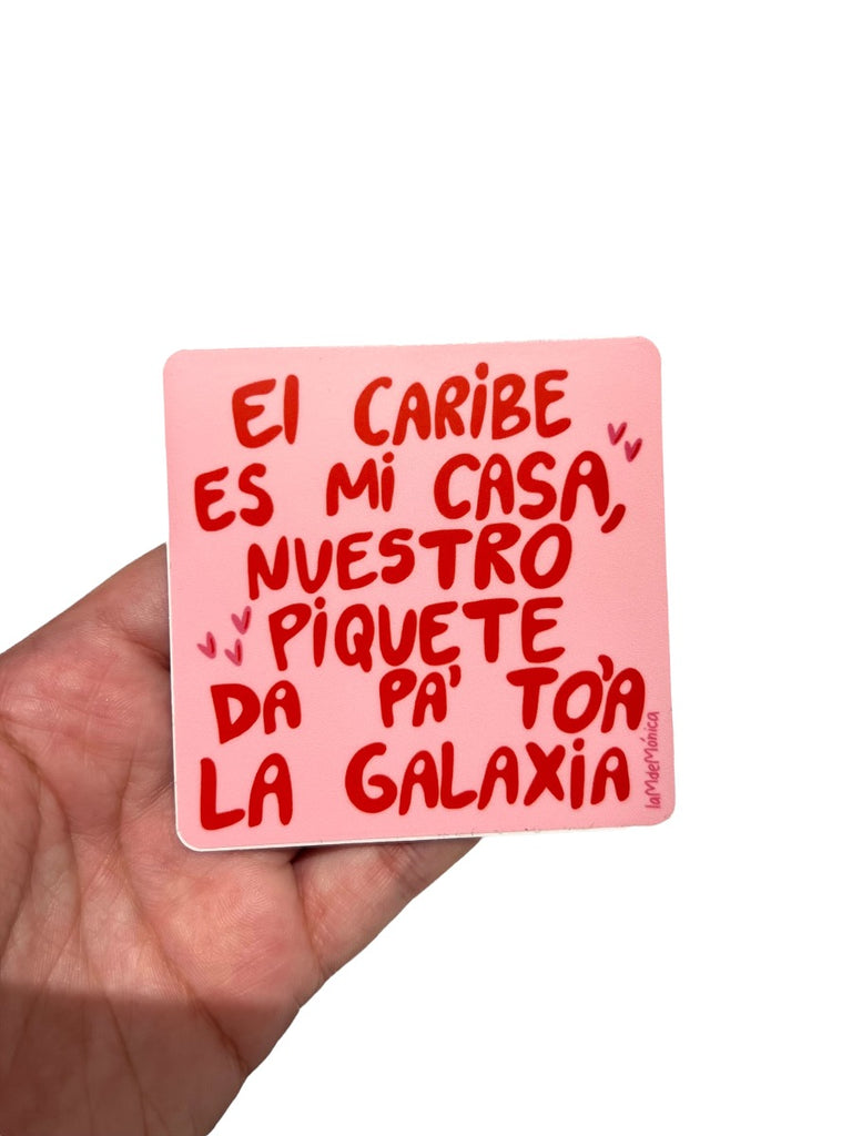 LA M DE MONICA - Caribe  - Sticker