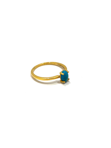MONIQUE MICHELE - Vermeil Turquoise Rings