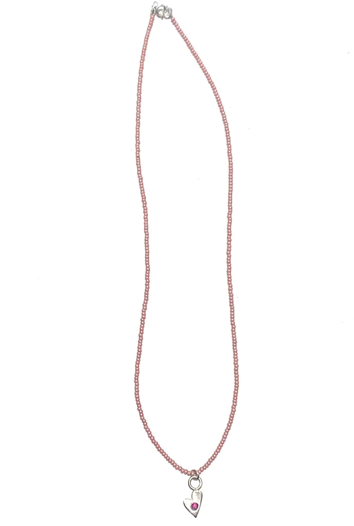 MONIQUE MICHELE- Silver Heart Necklace