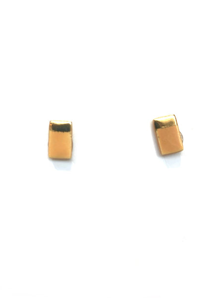 ITSARI- 22k Detail Studs - Rectangle Studs