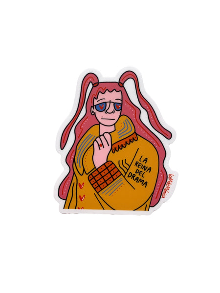 LA M DE MONICA - Sticker- La reina del drama