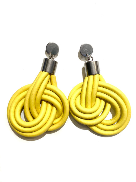 KNOT PREDICTABLE- Swirl Earrings (more colors available)