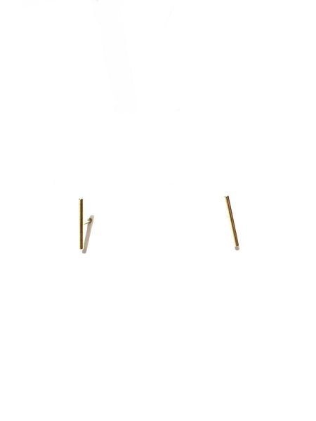ROQUE DESIGNS- Bar Mini Studs (Gold-Filled/Silver)