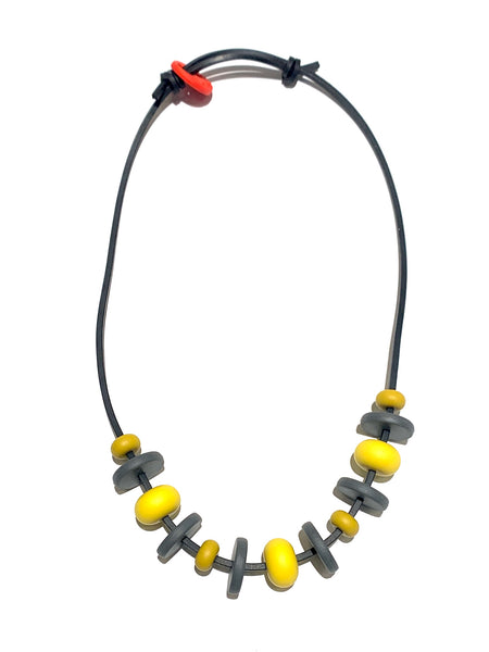 KNOT PREDICTABLE- Geo Abacus Necklace (more colors available)