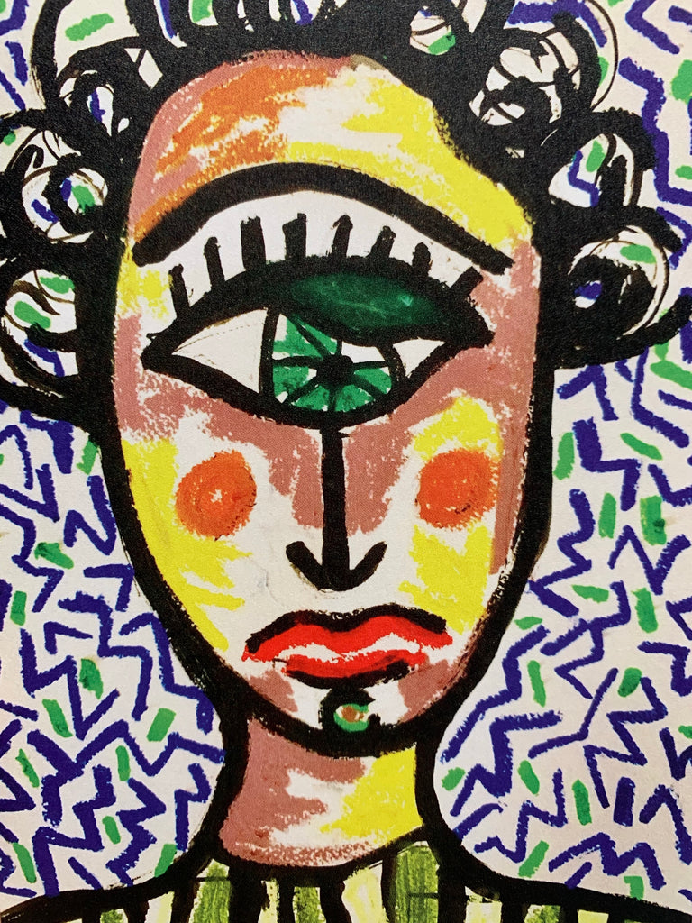 SUSANA CACHO- 5 x 7 Art Print - One Eye Green
