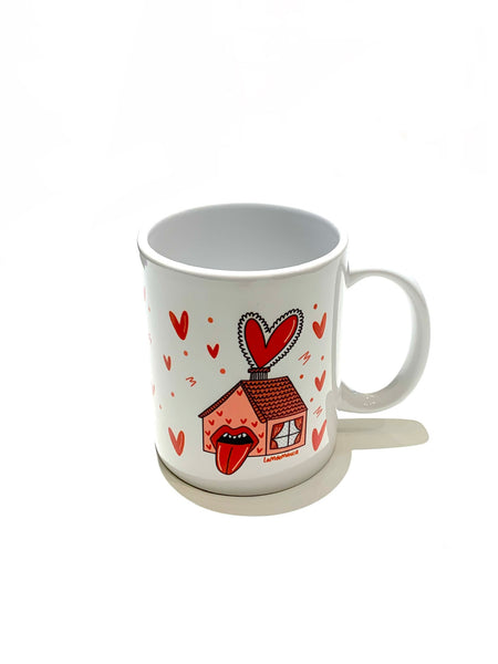 LA M DE MÓNICA- No hay Stop Sign Mug