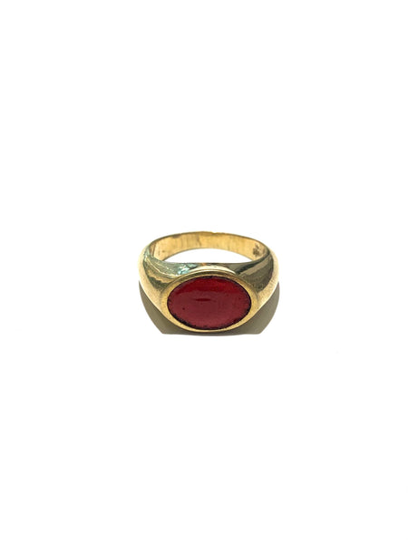 AVI-PT's style Red Signet Ring