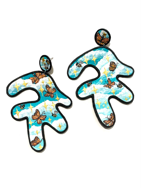 AMARTE DURAN- Butterfly Skies Earrings