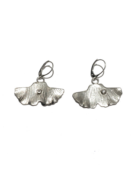 ROQUE DESIGNS- Ginko Asymmetric Dangle Earrings
