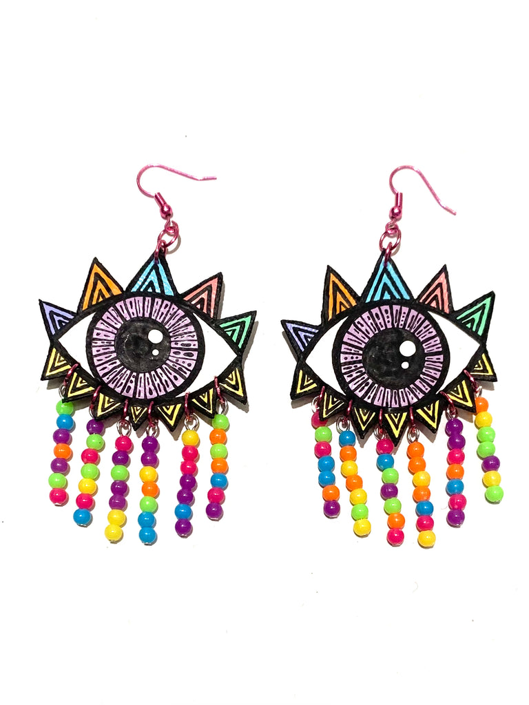 AMARTE DURAN- Rainbow Eyes Earrings
