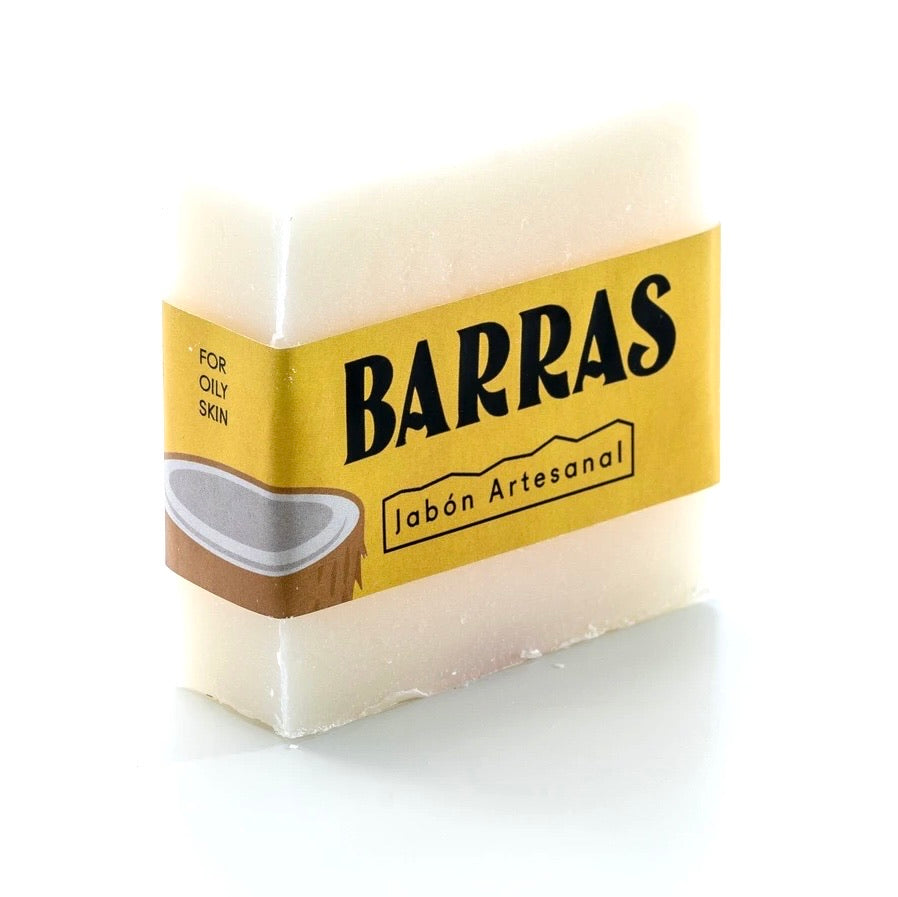 BARRAS - Full Coconut Oil - Soap or Shampoo