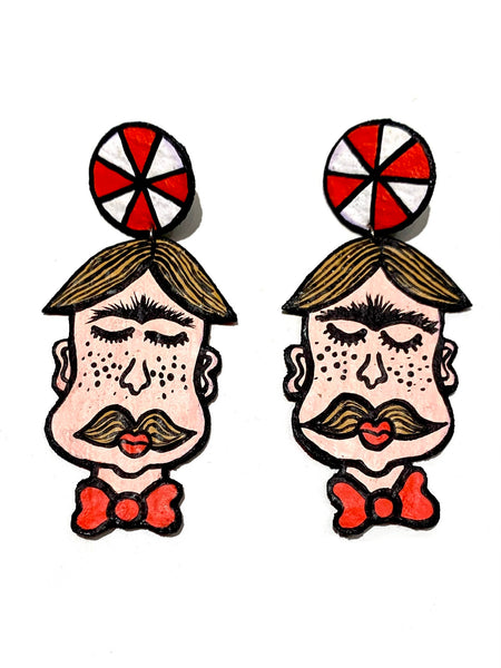 AMARTE DURAN- Circus Candy Man Earrings