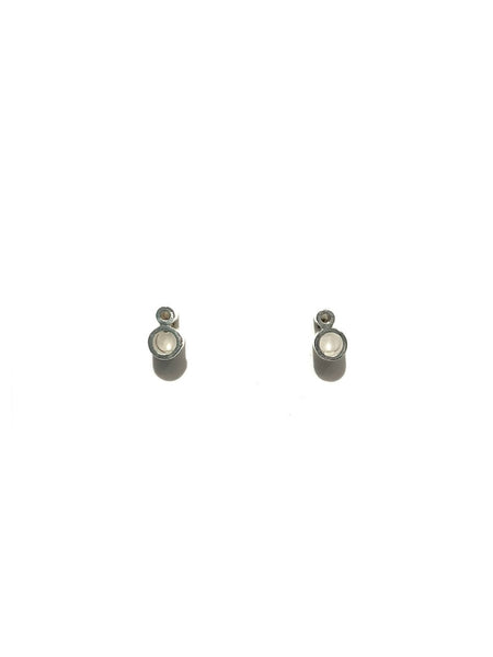 LYDIA TUCCI- Double Tube Mini Stud Earrings