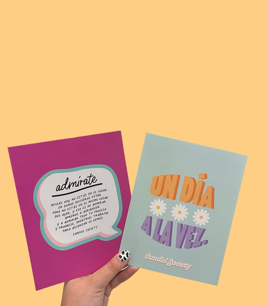 CANDID SOCIETY - Un Dia A La Vez - Art Print