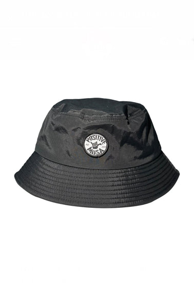 POSITIVE MUSA- Classic Black Bucket Hat