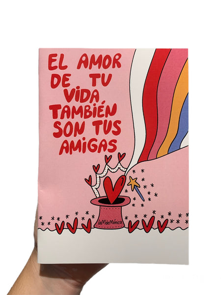 LA M DE MONICA  - 5"X7" Greeting Card with Envelope- El amor de tu vida