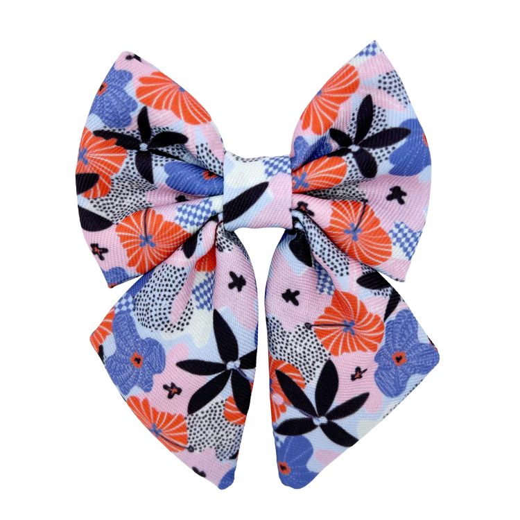 MOLLY & CO. - Sailor Pet Bowtie- Always Blooming